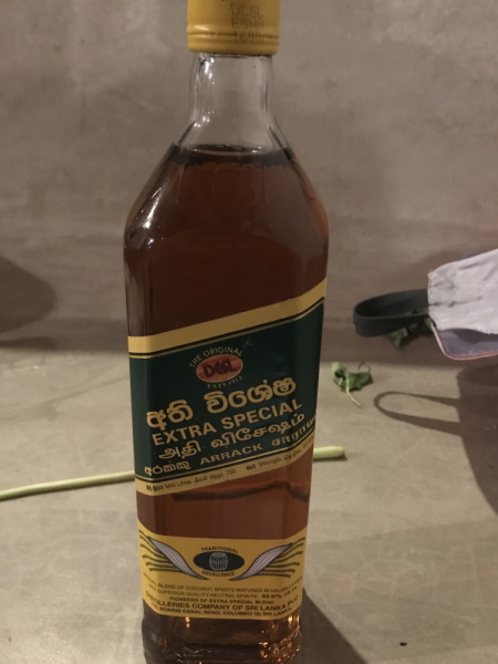 Цены спиртное в Шри Ланке в "Vine stores" статистика