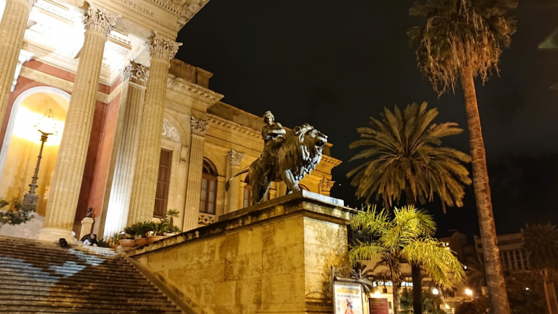 Сицилия для дамы с собачкой. Чефалу + Палермо - прогулки в ноябре. 2019 г.