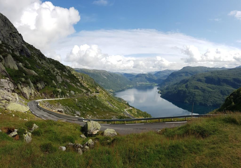 Норвегия в стиле "потоптаться около машины" - август 2019