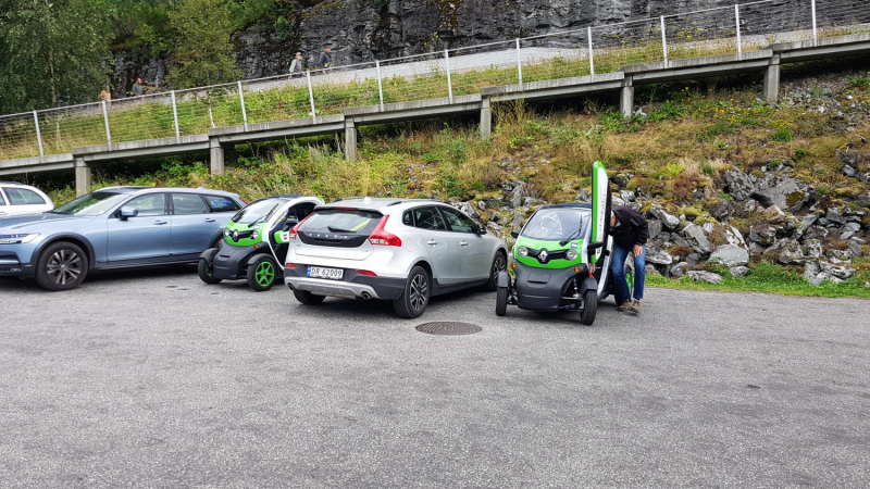 Норвегия в стиле "потоптаться около машины" - август 2019