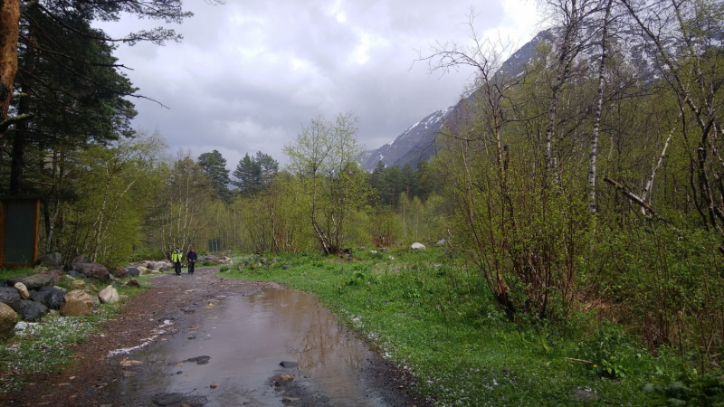 Долина реки Азау