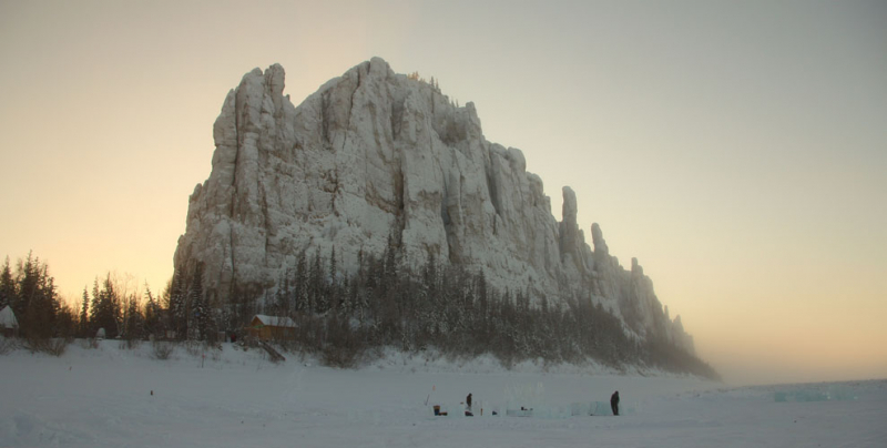Якутия. Оймякон - полюс холода Северного полушария. Январь 2020.