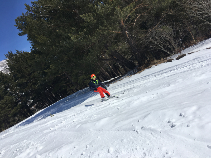 Чегетия 2020 март мама+сын