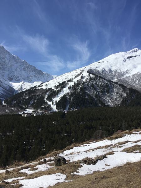 Чегетия 2020 март мама+сын