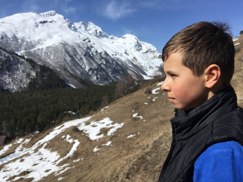 Чегетия 2020 март мама+сын