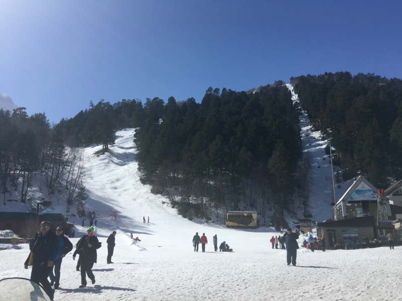 Чегетия 2020 март мама+сын