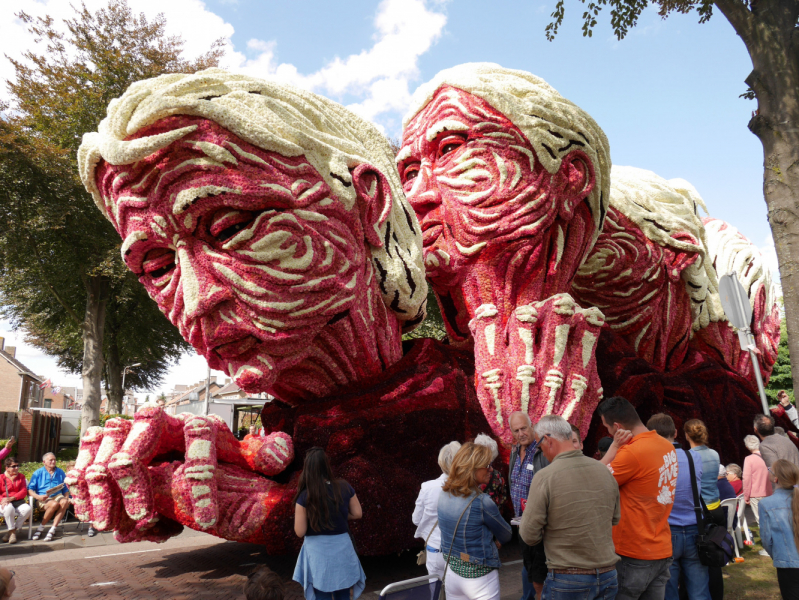 Цветочные парады Varend Corso (2017) и Corso Zundert (2017,2019) в Нидерландах