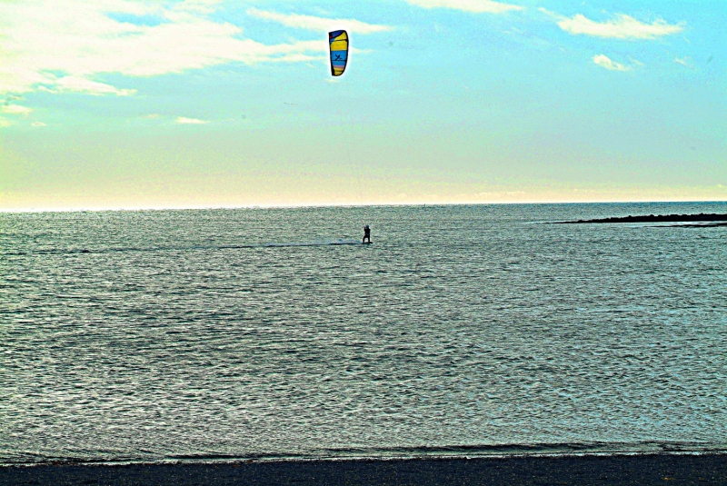 Рейкьявик и остров  Гротта в Селтьярнарнес...