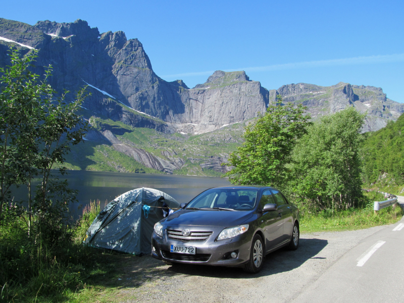 Вело Лофотены июль 2019