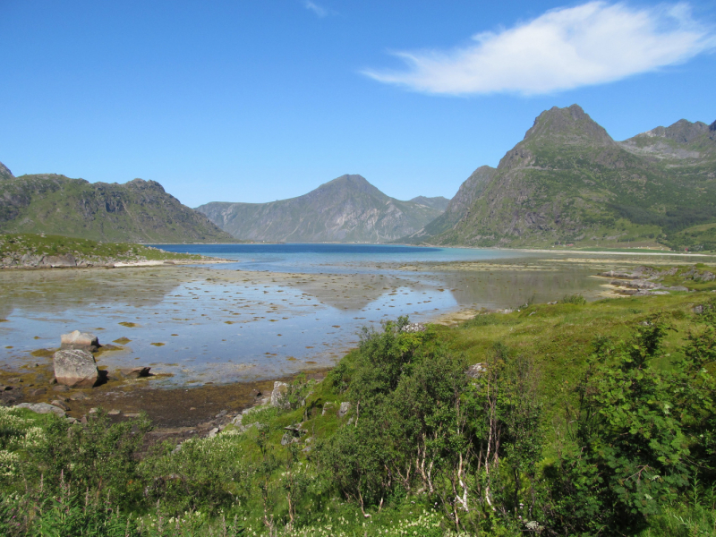 Вело Лофотены июль 2019