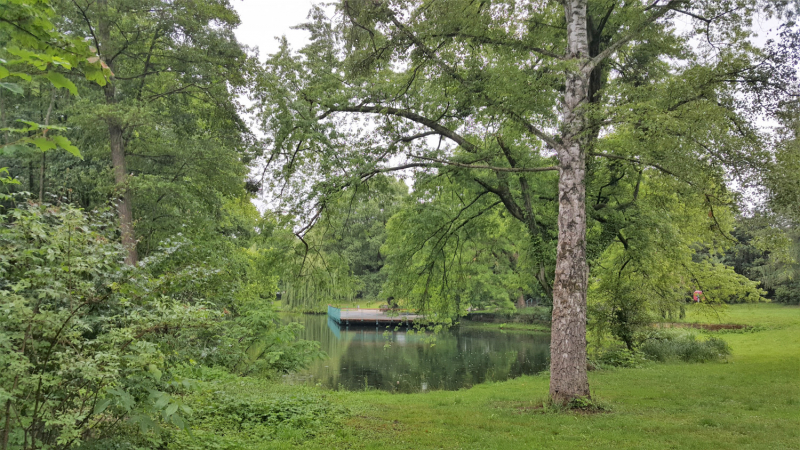 Прогулка по Пфюльпарку/Pfühlpark в Хайльброне/Heilbronn или небольшое Царство Роз