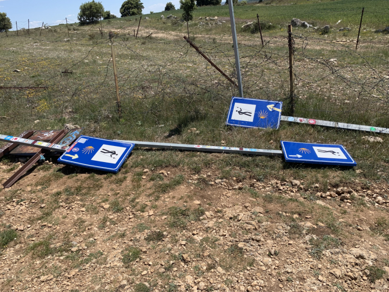 Camino de Santiago (Camino Frances), лето 2019