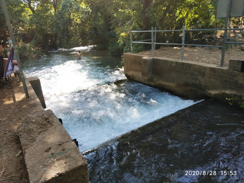 28.08.2020.Река Хермон (она же - Нахаль Баниас). "Не водопадом единым".