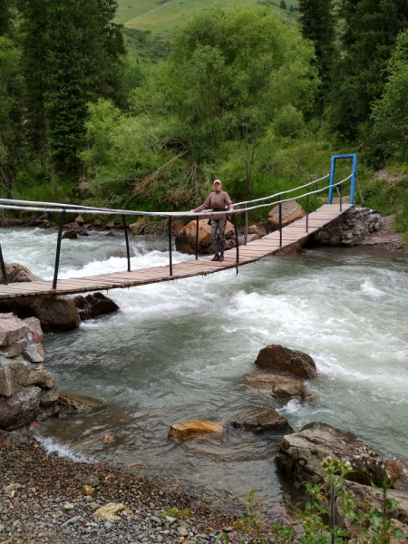 Казахстан в июле 2019 г. Озера. Каньон. Водопады. 1500 км автостопом.