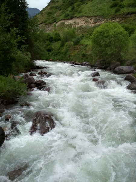 Казахстан в июле 2019 г. Озера. Каньон. Водопады. 1500 км автостопом.