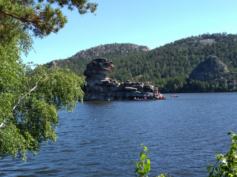 Казахстан в июле 2019 г. Озера. Каньон. Водопады. 1500 км автостопом.