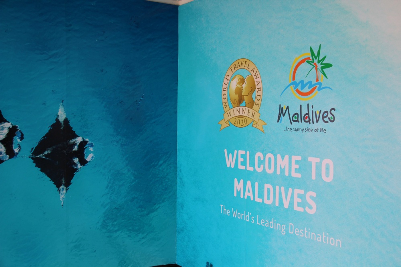 Ну, если выбора нет, то летим на Мальдивы)). Январь 2021. Остров-отель Bandos Maldives.