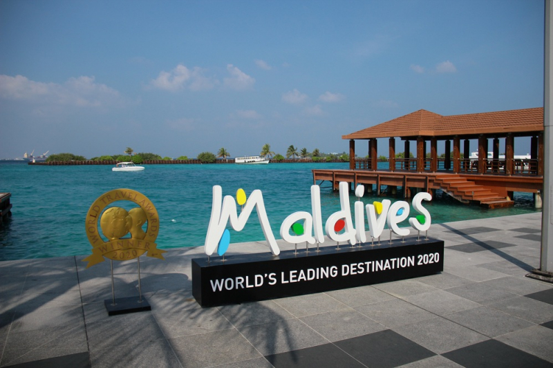 Ну, если выбора нет, то летим на Мальдивы)). Январь 2021. Остров-отель Bandos Maldives.