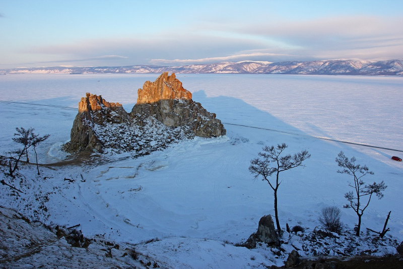 Голубой лёд Байкала 2021. Комбинированное одиночное путешествие