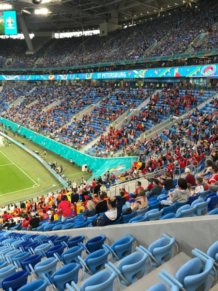 Санкт Петербург, матчи ЕВРО 2020 по футболу