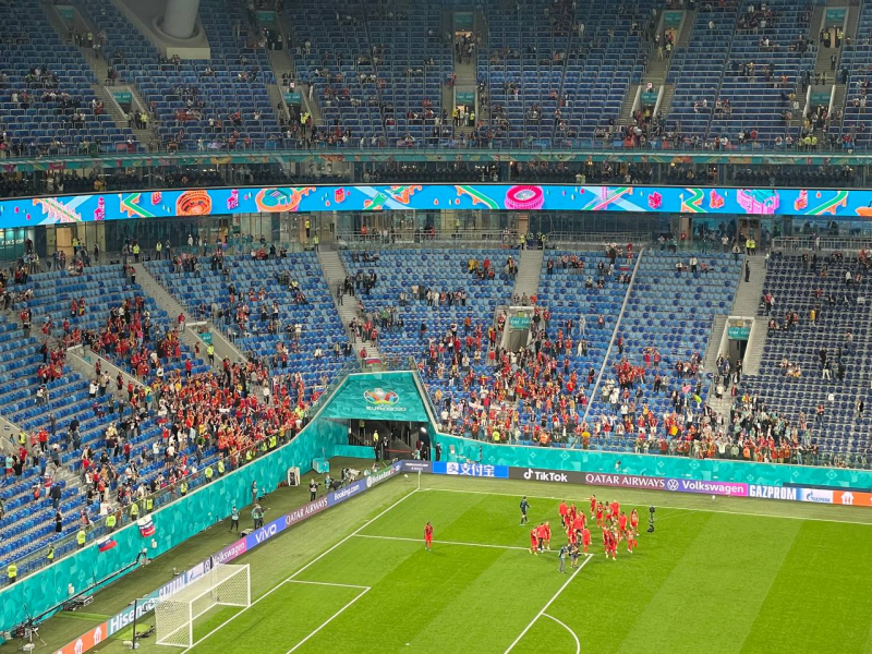 Санкт Петербург, матчи ЕВРО 2020 по футболу