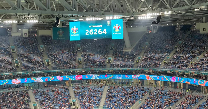 Санкт Петербург, матчи ЕВРО 2020 по футболу