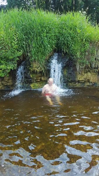 Поездка в Кулдигу и Алсунгу (Водопады,пещеры,страусиная ферма ).Июнь 2021 год.