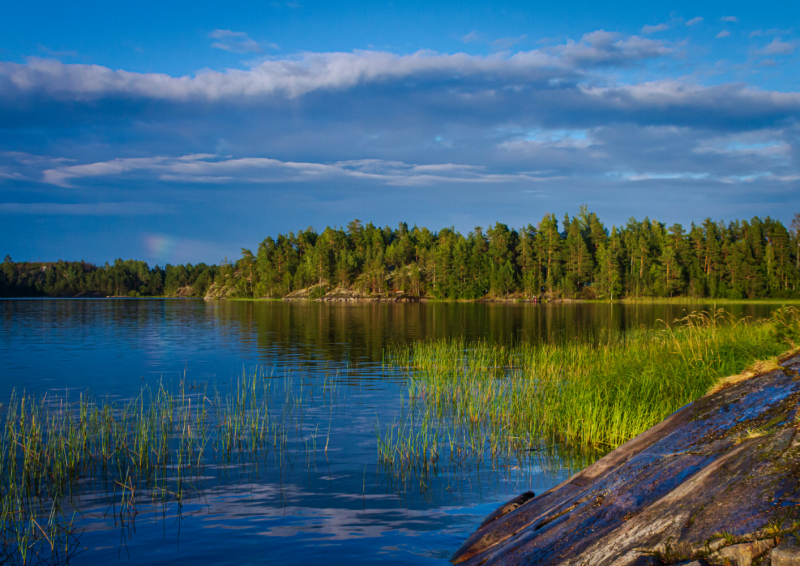 Суровая красота Ладожского озера. Август 2021. 60 000 взмахов веслом.