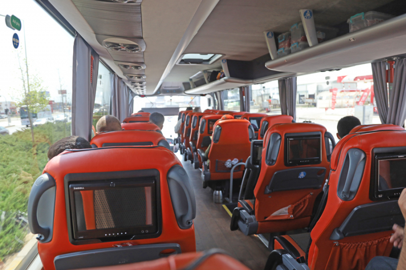 Автобусное сообщение в Турции