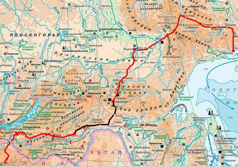 Магадан путешествие через Сибирь