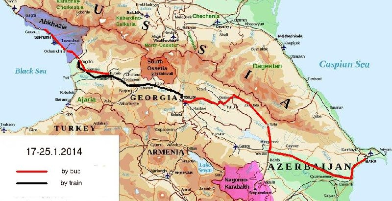 Азиопа - 2014 (Азербайджан и Грузия, включая Абхазию)