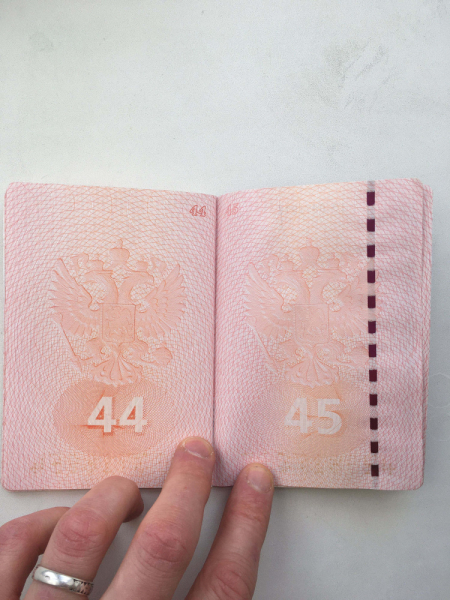 Поврежден загранпаспорт - могут быть проблемы на границе