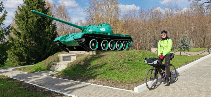 Первые майские '22. Велопоход Узуново - Новомосковск. 154км.