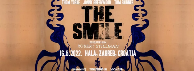 Концерт The Smile в Загребе 16 мая