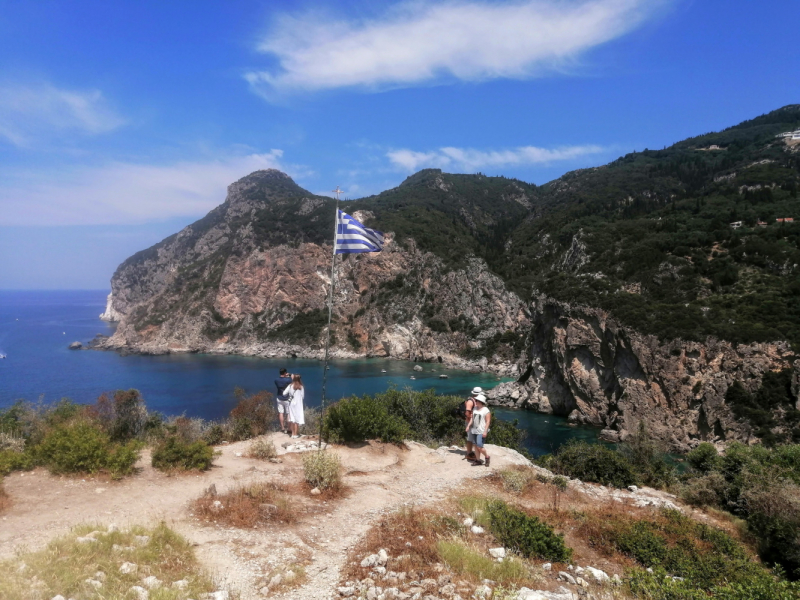 200 км пешком по Корфу в июне 2022