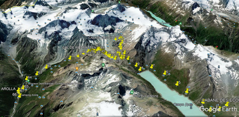 Walker’s Haute Route соло с палаткой за 9,5 дней с приквелом и сиквелом