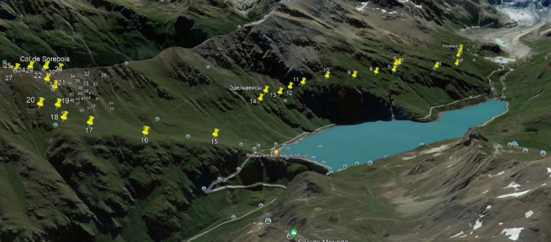 Walker’s Haute Route соло с палаткой за 9,5 дней с приквелом и сиквелом