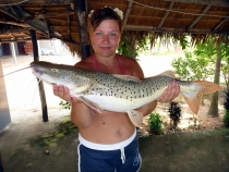 рыбалка на озере