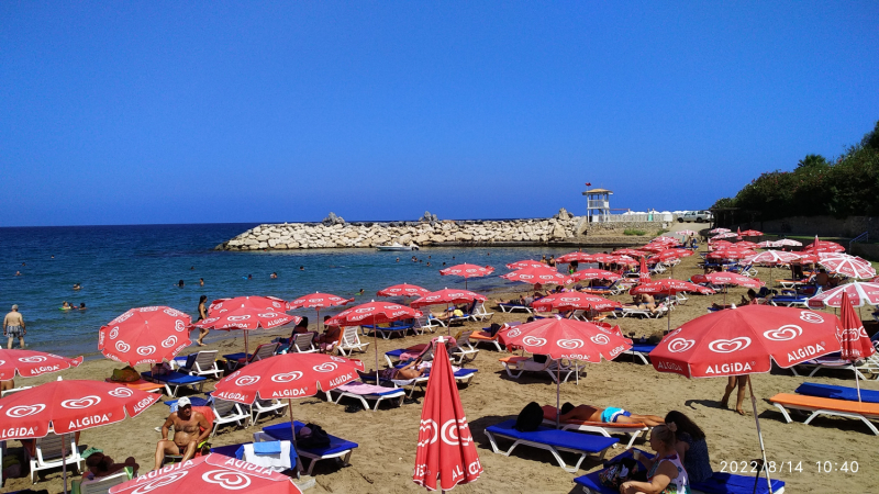 Северный Кипр, хорошие пляжи недалеко от цивилизации