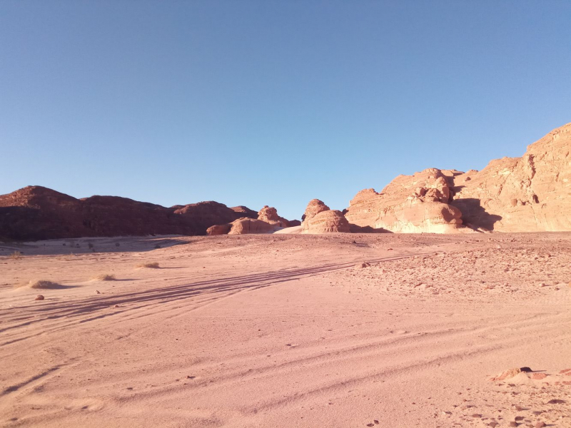 По юго-восточному Синаю с палаткой, Дахаб - Эйн Худра, вокруг нового года 2022.