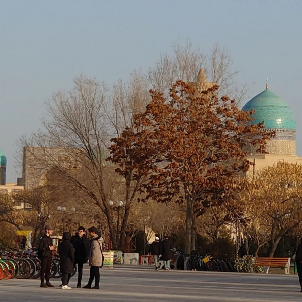 Январский Душанбе и дорога в Самарканд
