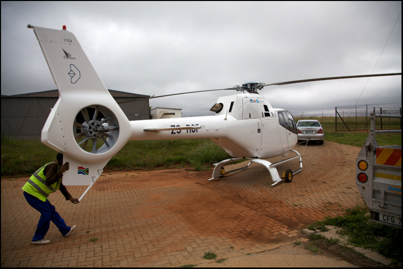 Последний отчет Яна "По Южной Африке на вертолете"