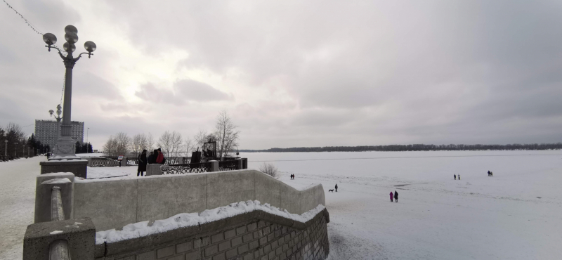 Самара-городок. Выходные, февраль 2023.