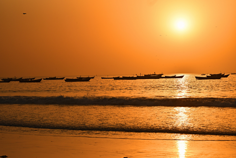 Фотографии рассветов и закатов