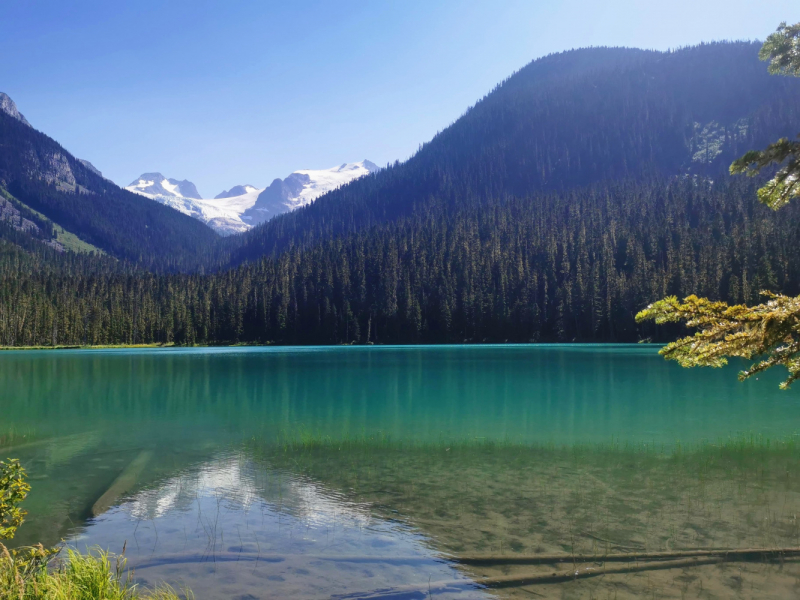 Joffre Lakes, BC. Один из самых красивых хайков Канады. Фото