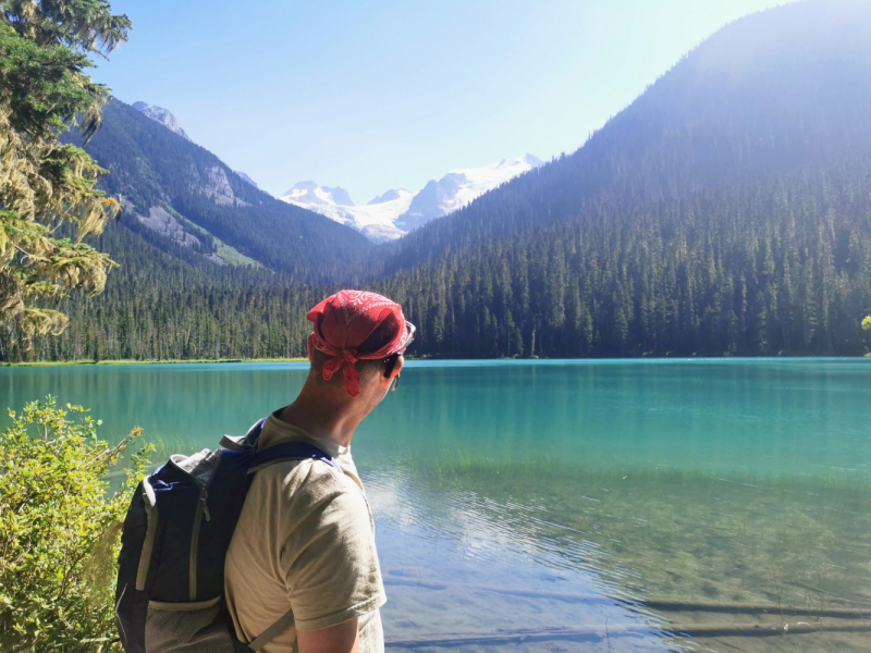 Joffre Lakes, BC. Один из самых красивых хайков Канады. Фото