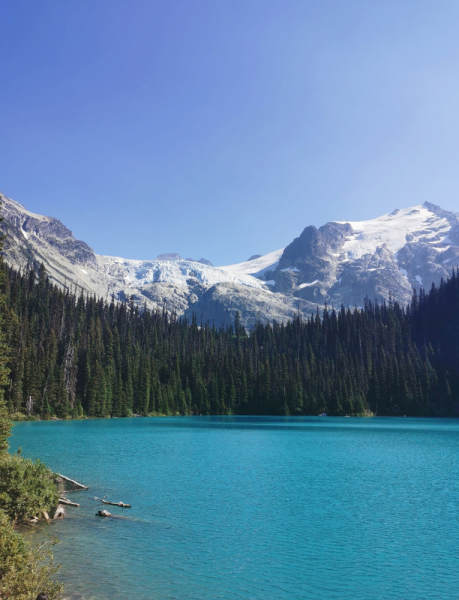 Joffre Lakes, BC. Один из самых красивых хайков Канады. Фото