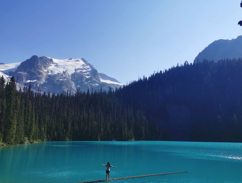 Joffre Lakes, BC. Один из самых красивых хайков Канады. Фото