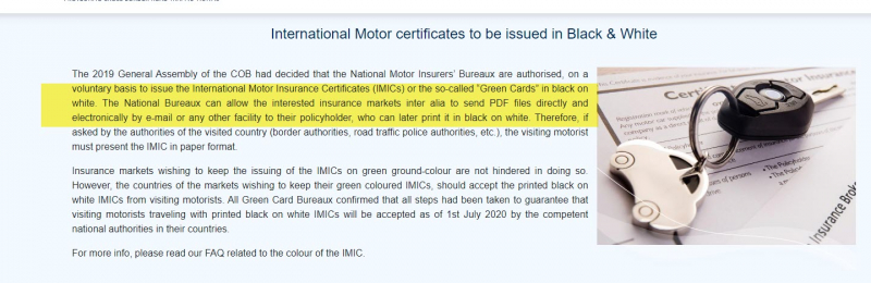 Страховка авто для выезда за границу GreenCard (зеленая карта)