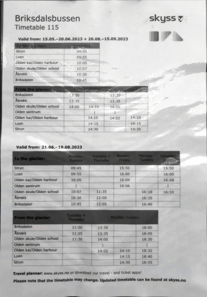 Олден (Olden) Норвегия - стоянка круизных судов